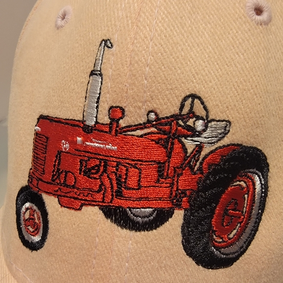 Magic Headwear Pink with Hot Pink Flames Tractor Hat - Picture 2 of 7